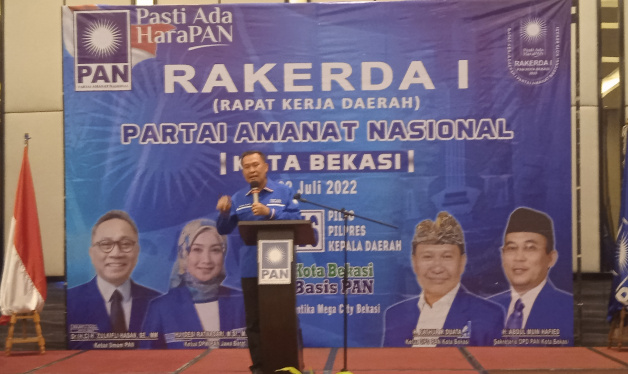 Rakerda Dpd Pan Kota Bekasi Nama Zulhas Jadi Usulan Wajib Capres