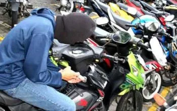 Curanmor Batal, Motor Maling Tertinggal, Karma Datang Lebih Cepat dari Polisi