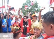 FUN Teluk Kiluan, Kibarkan 10.000 Bendera Merah Putih
