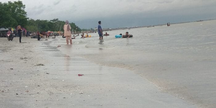 Mulai Senin ini, Pantai Kerang Mas Tutup Sementara