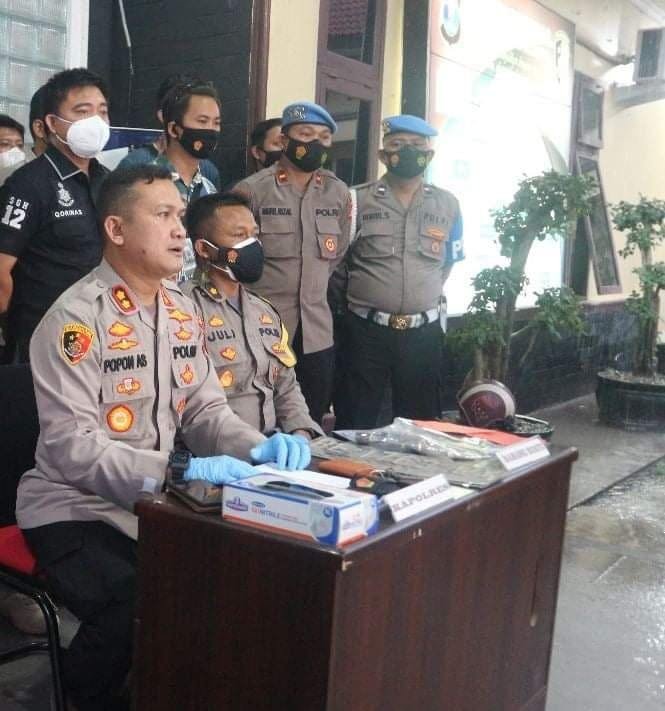 Kapolres Lampung Tengah AKBP Popon Ardianto Sunggoro,