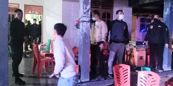 Viral Video Tembakan ke Udara Pembubaran Orgen Tunggal di Semaka