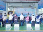 Menteri Trenggono Bagikan Paket Ramadhan 1,5 Ton Ikan Beku