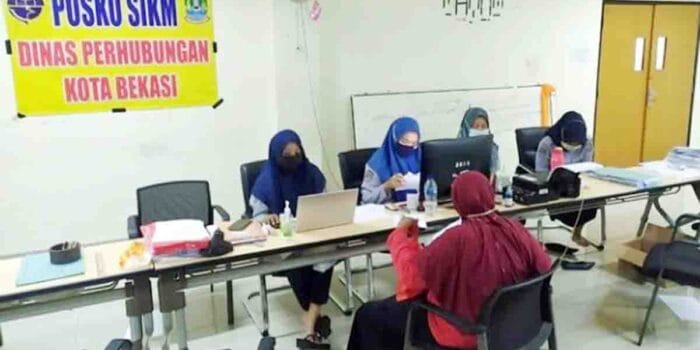 Dishub Kota Bekasi Terbitkan 660 SIKM Dimasa Pelarangan Mudik Lebaran