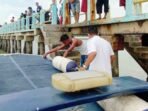 Speed Boat BPBD Lingga Dilalap Sijago Merah