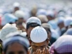 Meski Zona Orange, Warga di Sekampung Udik Antusias Salat Id Berjemaah di Masjid