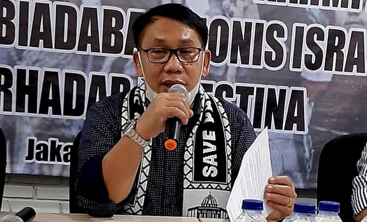 Sekretaris Umum Majelis Wilayah Korps Alumni Himpunan Mahasiswa Islam (MW Kahmi) Jaya, Muhammad Amin,