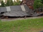 Angin Puyuh Merobohkan Belasan Rumah di Labuhan Maringgai