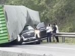 Korban Kontainer Terguling di Tol Cipularang Ternyata Bos Indomaret