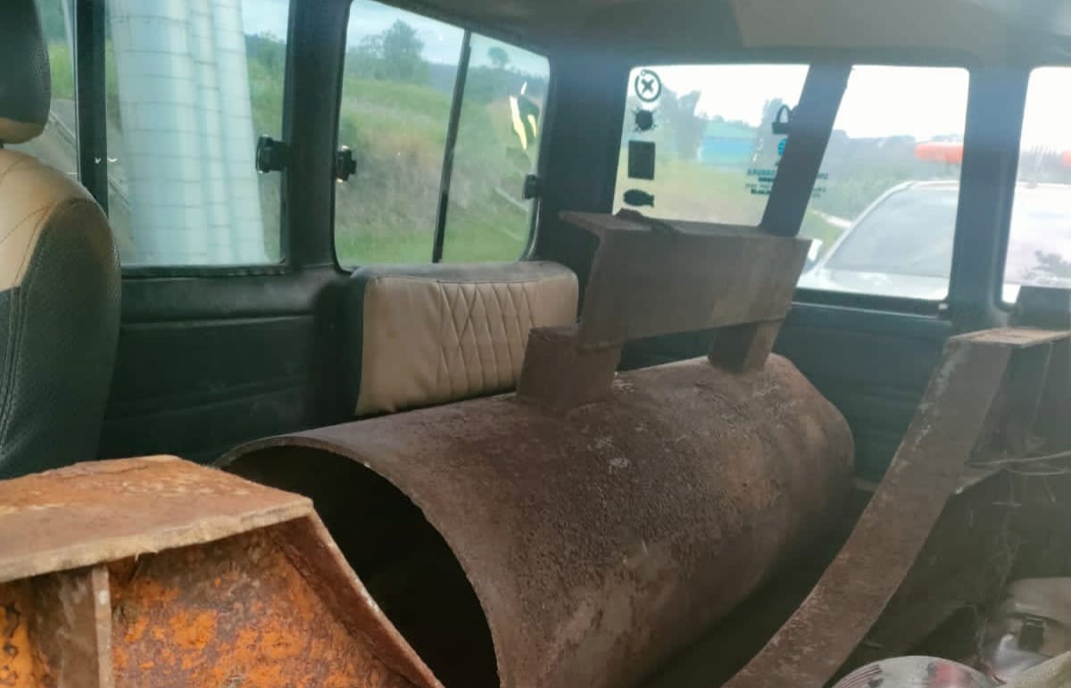 barang bukti pencurian di PT HGE Ulu Belu