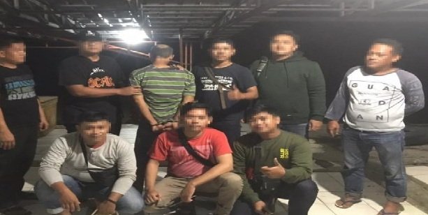 Sempat buron, pria penyuka sesama jenis akhirnya dibekuk Polisi dari Polsek Rawajitu Selatan, Polres Tulang Bawang, Rabu (15/12/2021)- foto Aptori