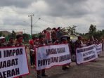 LMP Macab Lamtim Sampaikan 7 Tuntutan ini, Saat Aksi di Depan Kantor Bupati