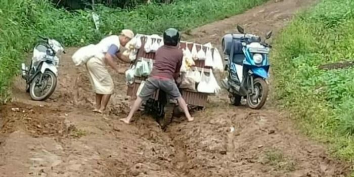 Memprihatinkan, Puluhan Tahun Jalan Lingkar Kabupaten di Tanggamus Tanpa Perbaikan