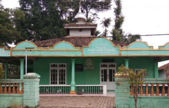 Masjid Nurul Iman Ketibung, desa Talang Baru, Sidomulyo, Lampung Selatan - foto Wahid