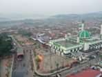 Lanskap Gunung Ciremai Warnai Peresmian Alun-alun Kuningan