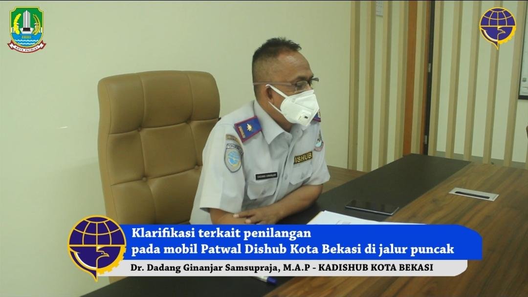 Kepala Dinas Perhubungan (Dishub) Kota Bekasi Dadang Ginanjar