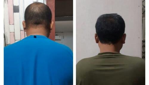 spesialis pencuri baterai BTS di Tulangbawang bersama seorang penadah berhasil diringkus polisi, - foto Ist