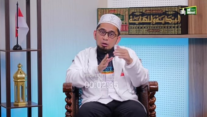 Ustaz Adi Hidayat- foto screenshot
