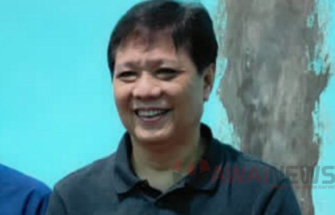 Bambang Kurniawan mantan Bupati Tanggamus mulai terbuka dan menyatakan untuk maju DPR RI dari Partai NasDem dari Dapil Lampung 1. Hal itu disampaikan saat silaturrahmi dengan kerabatnya di Pekon Umbulbuah, Kotim pada Sabtu (25/'6/2022)- foto Arzal