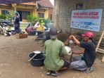 Bantu Korban Gempa, Komodo Peduli Buka Posko Dapur Umum di Warung Kondang Cianjur