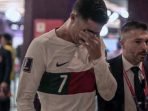 Berurai Air Mata, Ronaldo Mudik Tinggalkan Qatar