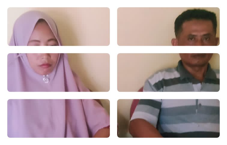 orang tua korba terduga pelecehan seksual berharap kepolisian segera menangkap pelaku yang sampai saat ini masih bebas berkeliaran, Selasa (10/1/2023)- foto Kandar