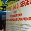 Salahi Izin, Pemkot Bandar Lampung Segel Angel’s Wing