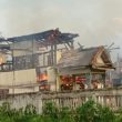 Rumah Panggung Ludes Terbakar di Sekampung Udik