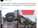 Netizen Laporkan Jalan di Jateng Juga Rusak, Ganjar Sibuk Jogging di Jakarta hingga Surabaya