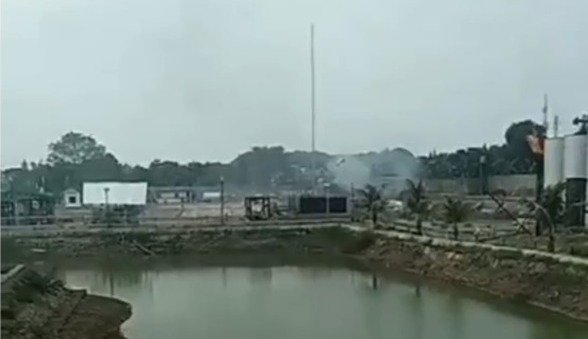 Tanki Gas Sumur Jatinegara, di Jatiraden, Jatisampurna, Kota Bekasi, meledak, pada Jumat 25 Agustus 2023