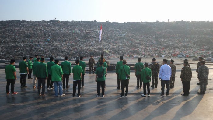 Gerakan Pemuda (GP) Ansor ikut angkat suara meminta agar proyek Instalasi Pengolah Sampah Menjadi Energi Listrik (PSEL) di dua Kelurahan Sumur Batu dan Ciketing Udik tak jadi ajang korupsi dan kolusi, (foto_rdk)