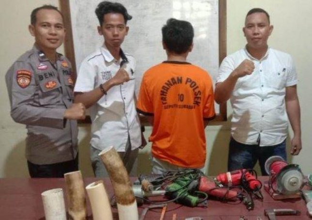 Abdul Ghofur (38) warga asal Dusun III, RT/RW. 006/003, Kampung Gaya Baru Dua, Kecamatan Seputih Surabaya, Lampung Tengah