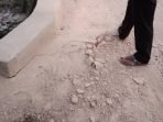 Sempat Dikunjungi Mantan Bupati Dewi, Gorong-gorong di Pekon Sukamulya Kini Memprihatinkan