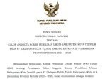 Tok, Ini Dia Nama Komisioner KPU Kota Bekasi Periode 2023 – 2028