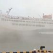 Muatan Kendaraan Cargo Terbakar Diatas Dek Ferry KMP Tranship 1