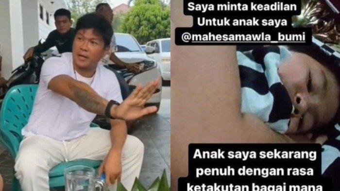 Andika Mahesa temani sang buah hati yang masuk rumah sakit. (Sumber: Instagram/babang_andikamahesa)