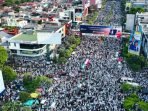 Aksi Bekasi Bersama Palestina, Ratusan Ribu Manusia Tumpah di Jalur A. Yani