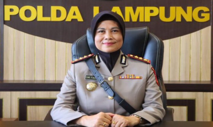 Kabid Humas Polda Lampung Kombes Umi Fadilah