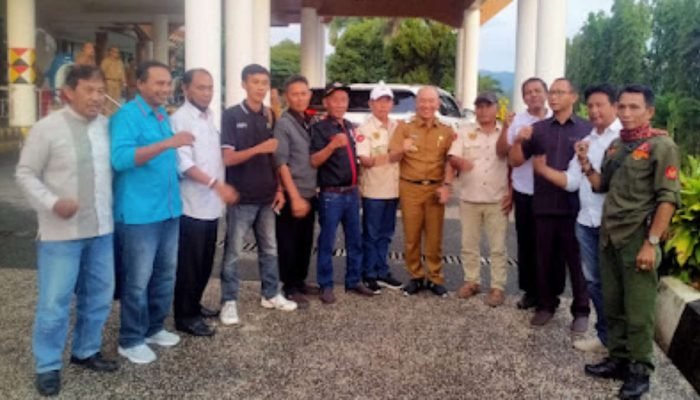 Aksi Gabungan Organisasi di Tanggamus Disorot, Ternyata Sebelum Demo Telah Bertemu Pj Bupati?