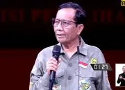 Mahfud MD Calon Wakil Presiden Nomor Urut 3 saat debat Pilpres keempat 2024 Minggu 21 Januari 2024