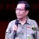 Mahfud MD Calon Wakil Presiden Nomor Urut 3 saat debat Pilpres keempat 2024 Minggu 21 Januari 2024