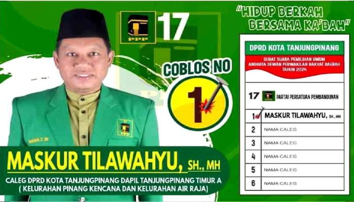 Pilih Maskur, Dapat Sekolah, Hidup Berkah dan Amal Jariyah