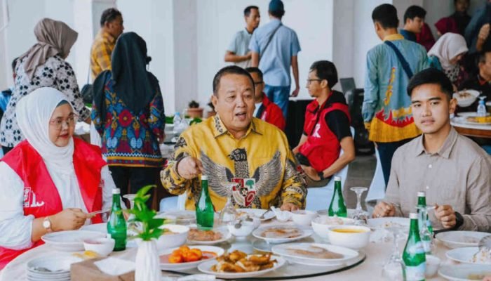 Safari Politik di Lampung, Kaesang Bincang Soal Infrastruktur Sambil Sarapan dengan Arinal