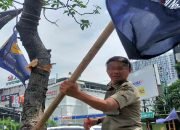 Ketua NasDem Kota Bekasi Mempertanyakan Soal Pencopotan Bendera Partai di Jalan A Yani