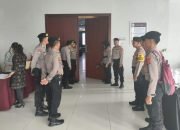 Rapat Pleno Perhitungan Suara Pemilu 2024 di Kabupaten Pringsewu Dijaga Ketat Ratusan Aparat