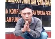 Badrul Mu'is, warga Negara Nabung, Sukadana, Kabupaten Lampung Timur membuat video membuka soal Fee Proyek pada Dinas PUPR Lampung Timur