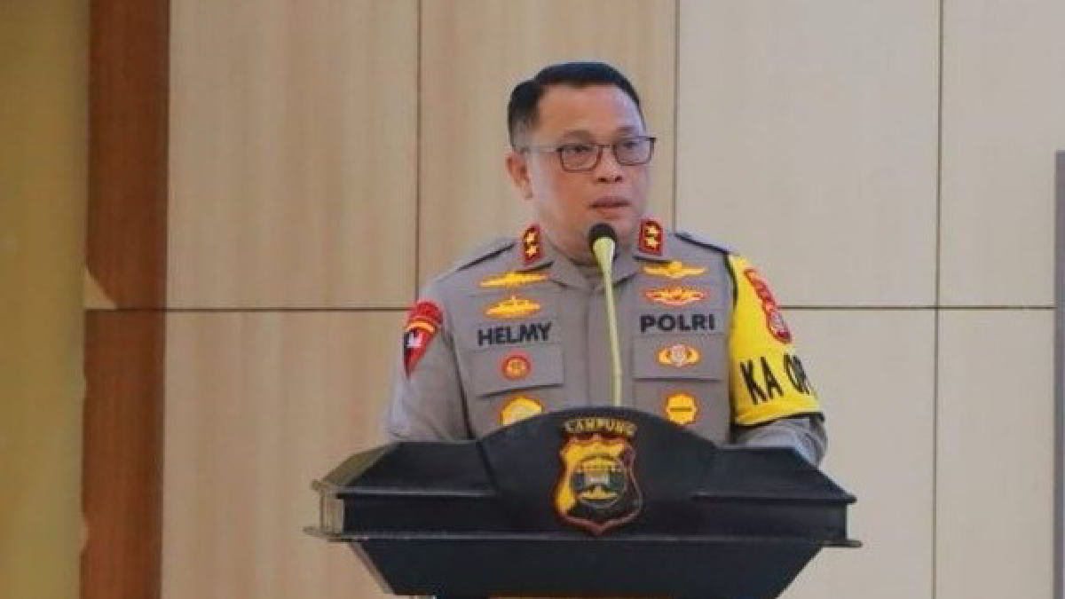 Kapolda Lampung Irjen Helmy Santika