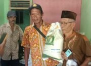 333 KPM di Pekon Sripurnomo Mendapat Bantuan Beras