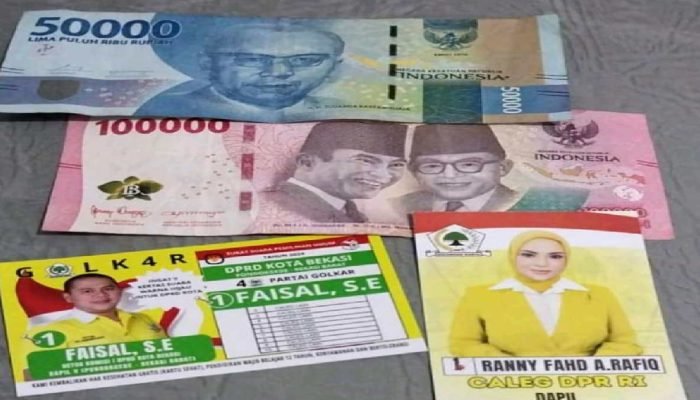 Bawaslu Kota Bekasi Sebut Laporan Bagi-bagi Uang Caleg Golkar Belum Cukup Bukti