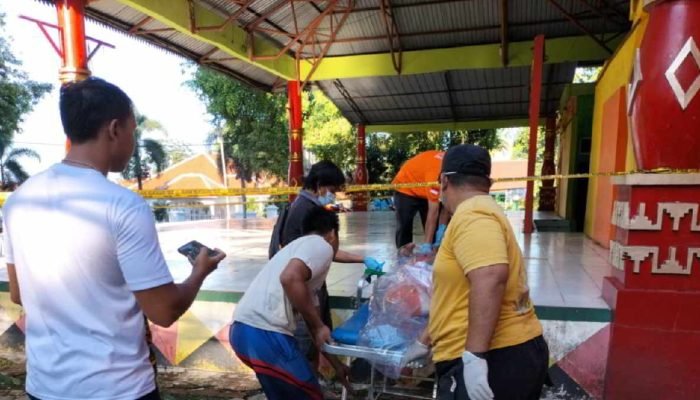 Wanita Gelandangan Ditemukan Tewas di Taman Kota Agung, Tanggamus